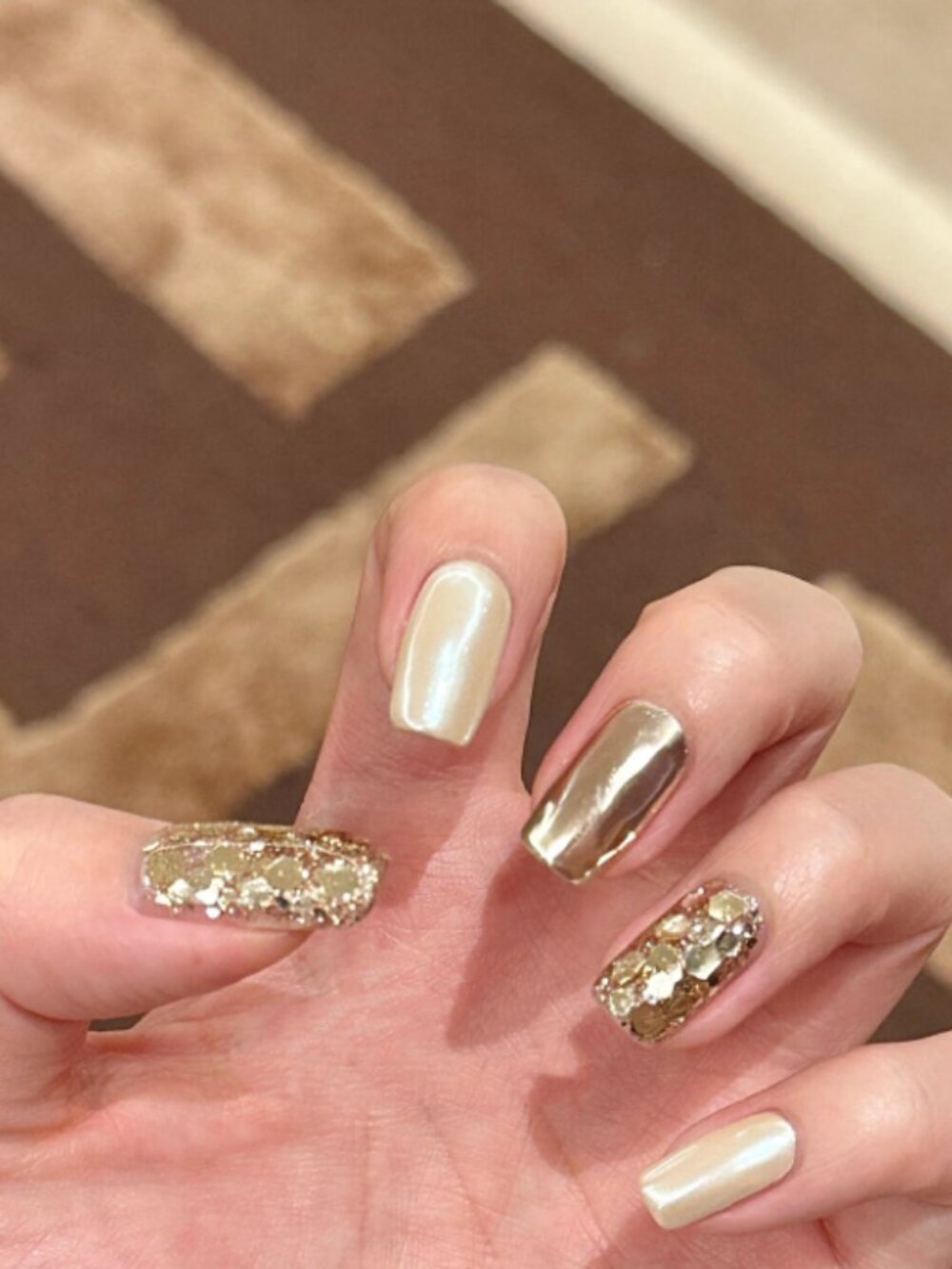 Customizable handmade press-on nails reusable